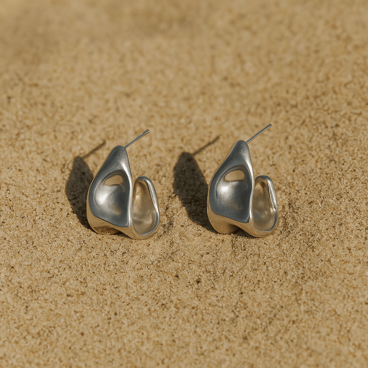 Royal | Sterling Silver Gold-Plated Earrings