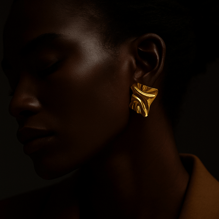 Marta | Sterling Silver Gold-Plated Earrings