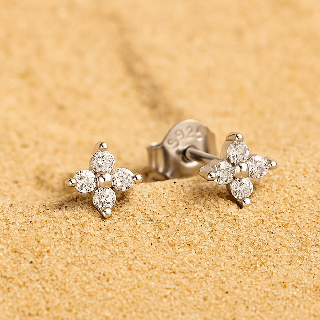 Maelya | Sterling Silver Earrings