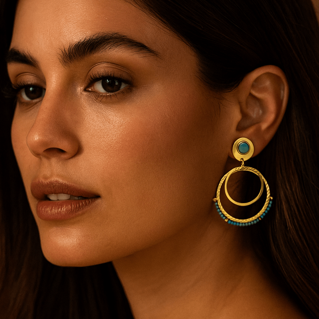 Loren | Gold-Plated Earrings