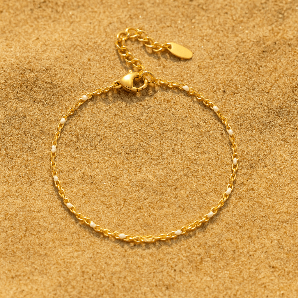Debby | Gold-Plated Pearl Bracelet
