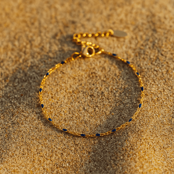 Debby | Gold-Plated Pearl Bracelet
