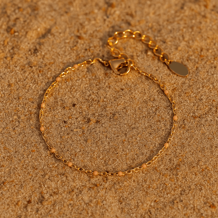 Debby | Gold-Plated Pearl Bracelet