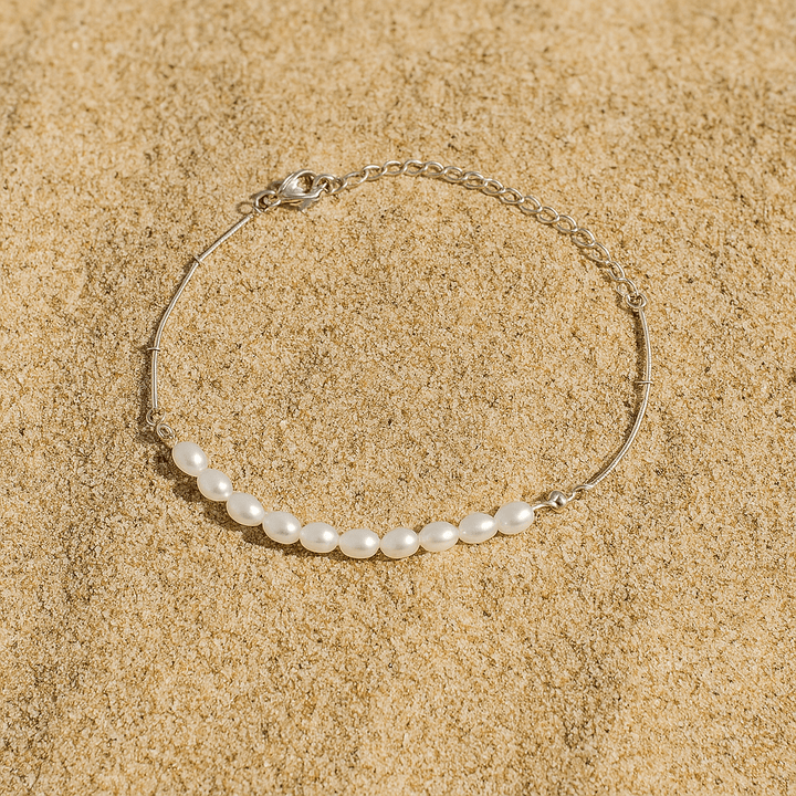 Nicole | Pearl Gold Bracelet