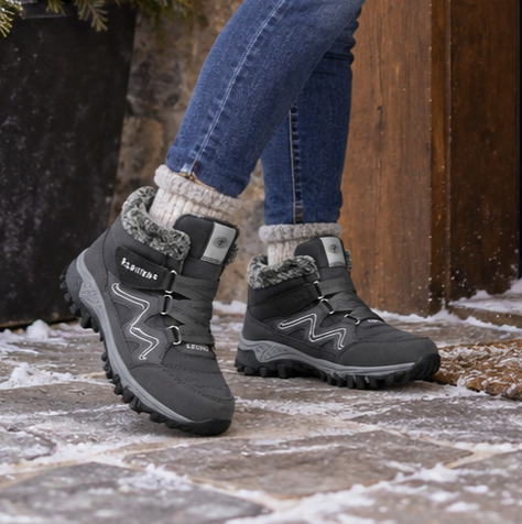 James | Fleece-Lined Look Non-Slip Ankle Boots