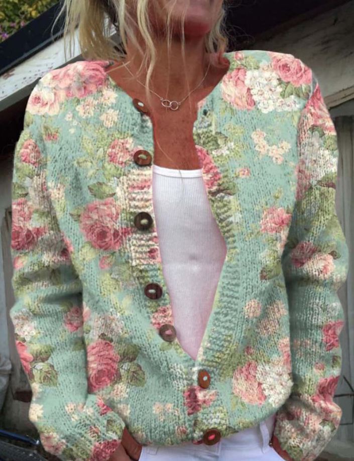Tori | Vintage Bloom Cardigan