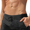 Knox | Trendy Zipper Boxer Swim Trunks
