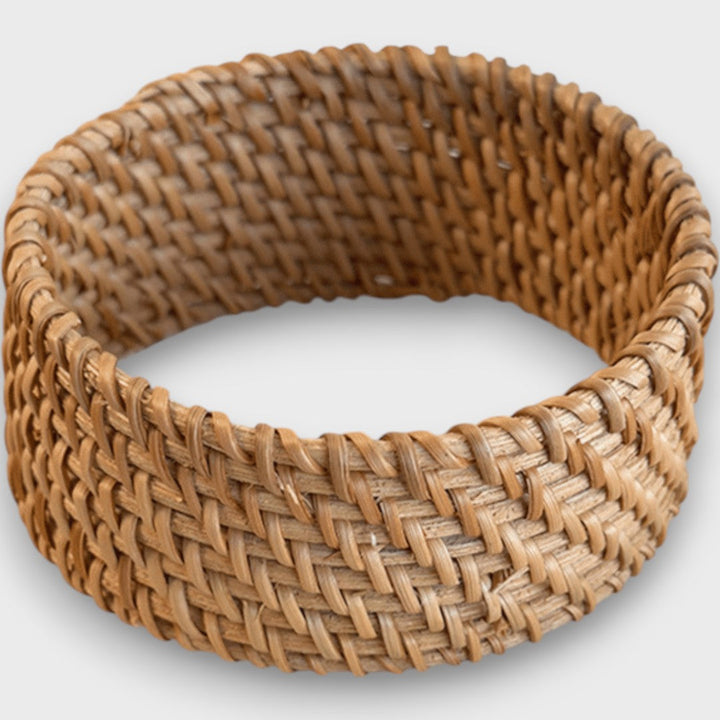 Simranjit | Braided Rattan Bracelet