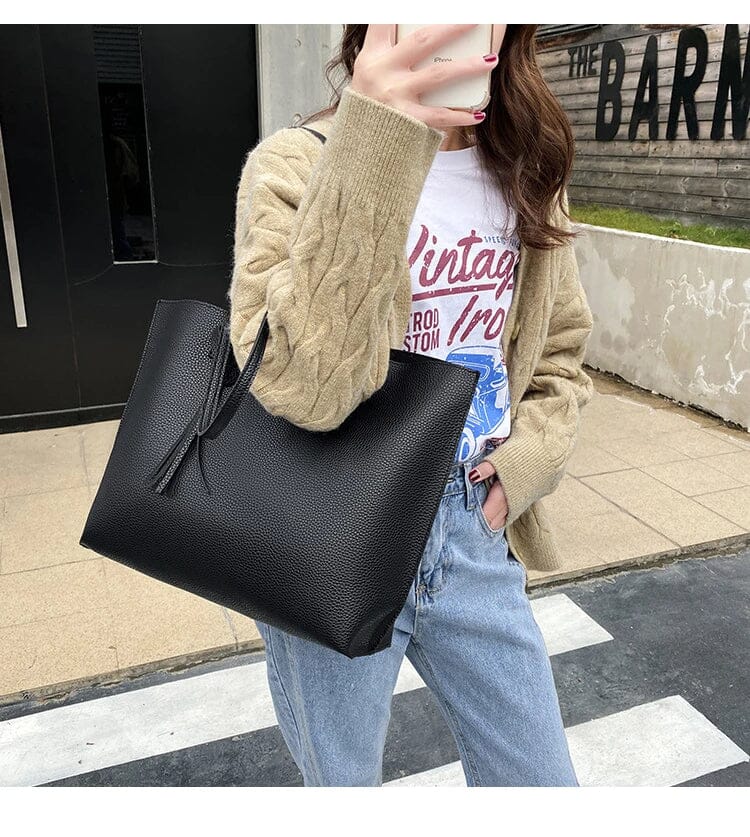 Nelia | Soft Leather Shoulder Bag