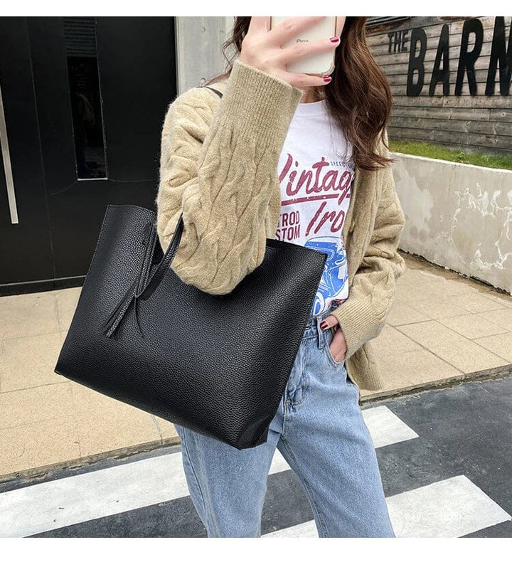 Nelia | Soft Leather Shoulder Bag