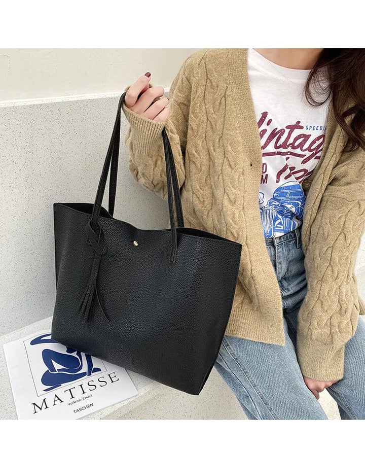 Nelia | Soft Leather Shoulder Bag