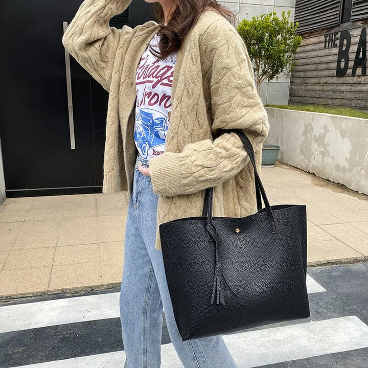 Nelia | Soft Leather Shoulder Bag