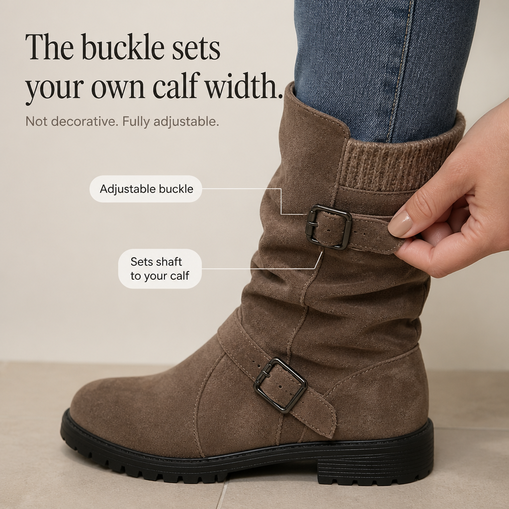 Katina | Bottines souples à boucle
