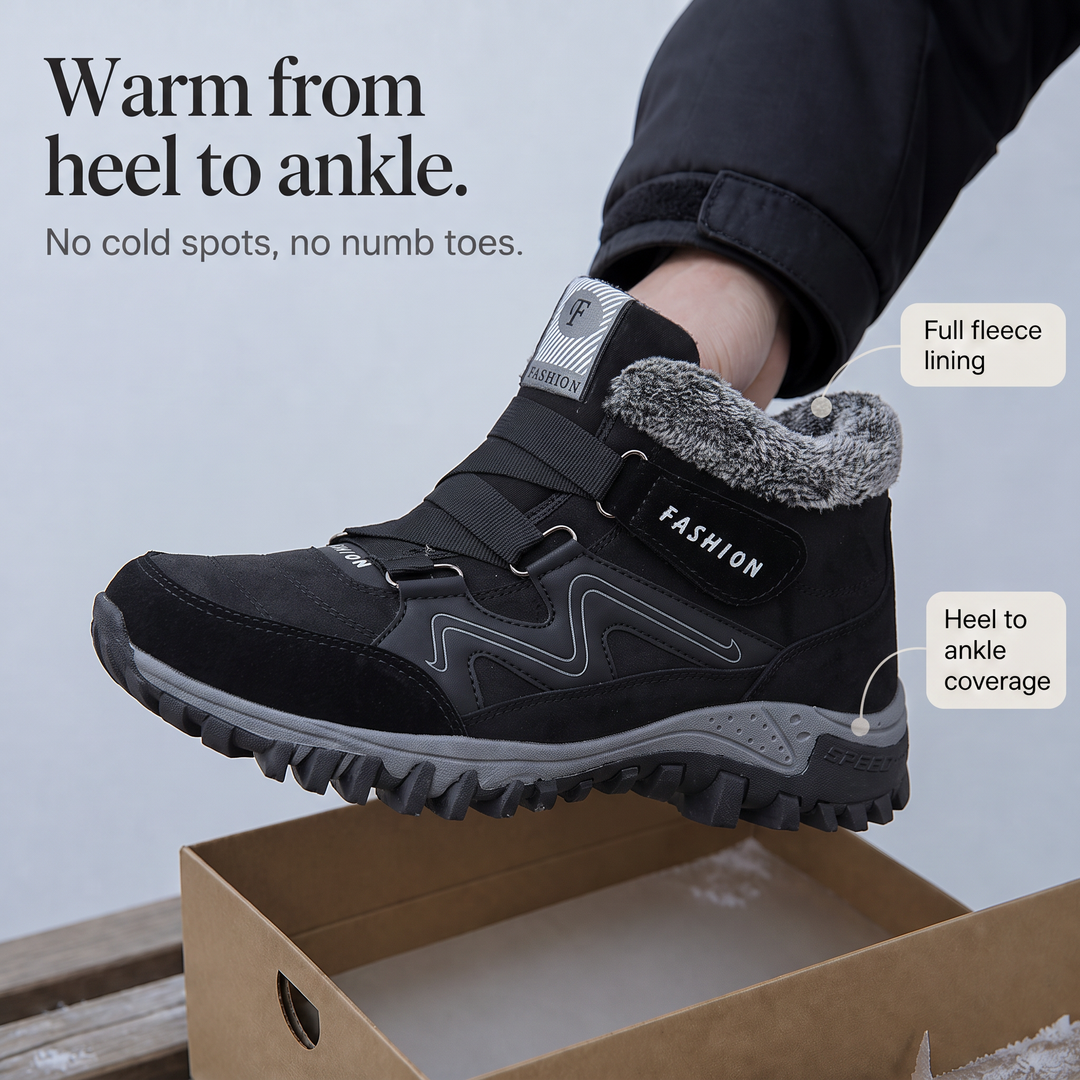 James | Fleece-Lined Look Non-Slip Ankle Boots