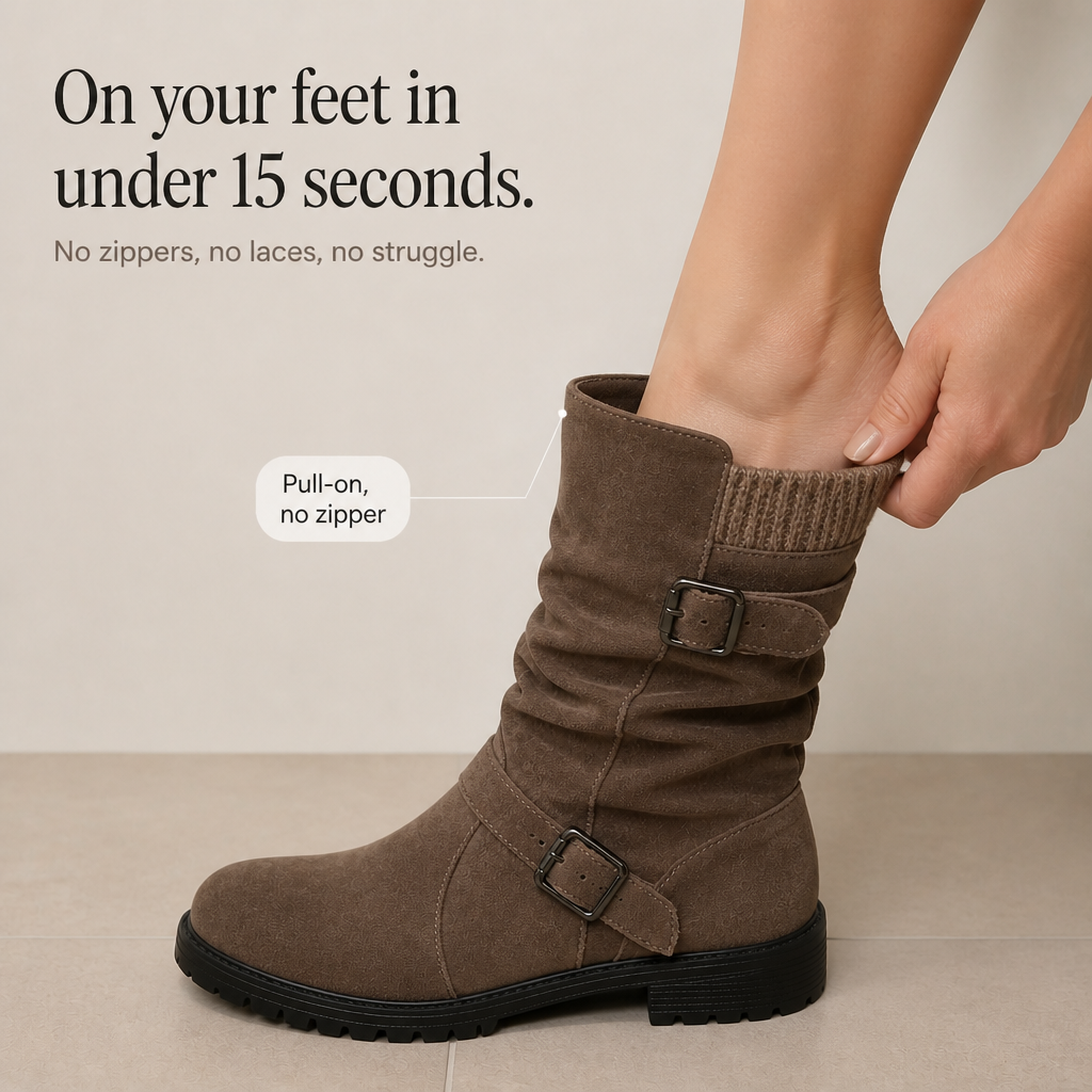 Katina | Bottines souples à boucle