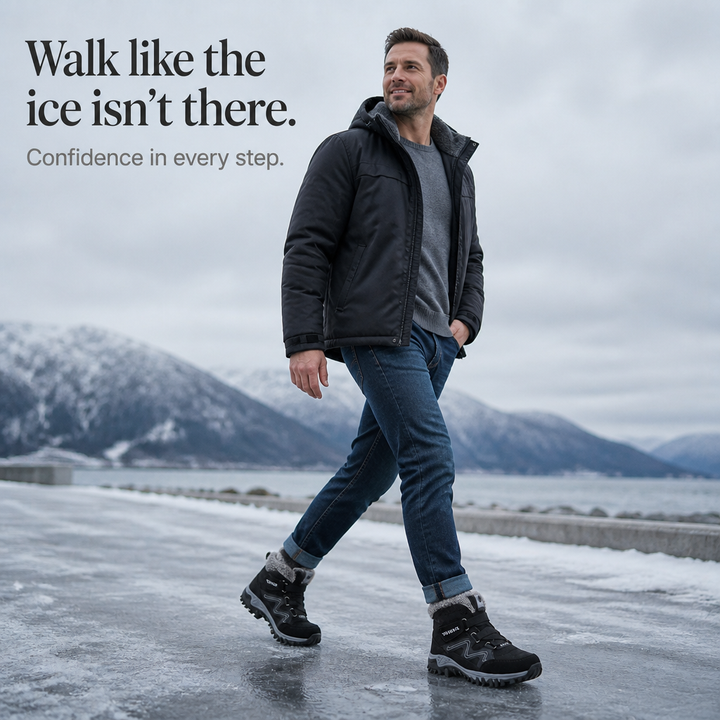James | Fleece-Lined Look Non-Slip Ankle Boots