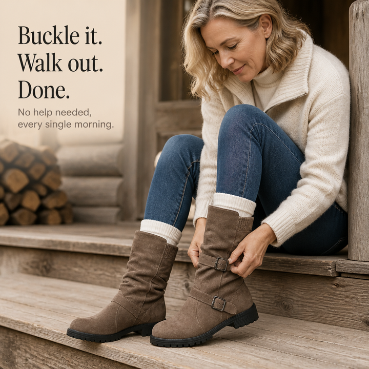Katina | Bottines souples à boucle