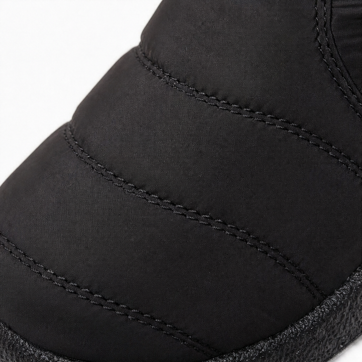 Seija | Plush-Lined Zipper Ankle Boots