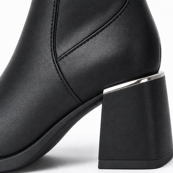 Mayva | Elastic Stretch-Shaft Over-The-Knee Boots