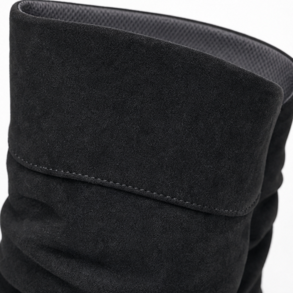 Justyce | Bottines amples mi-mollet à lacets