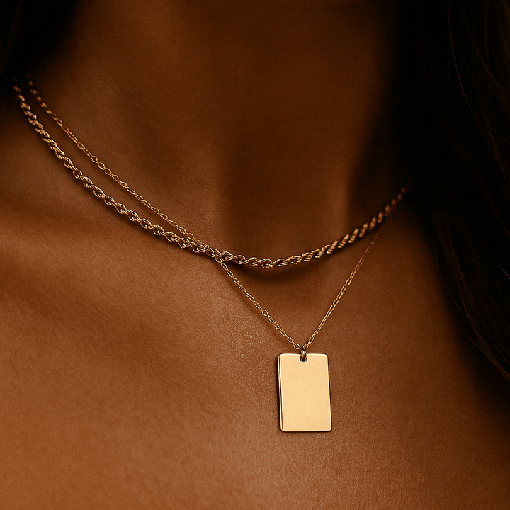 Gauri | Sterling Silver Gold-Plated Necklace