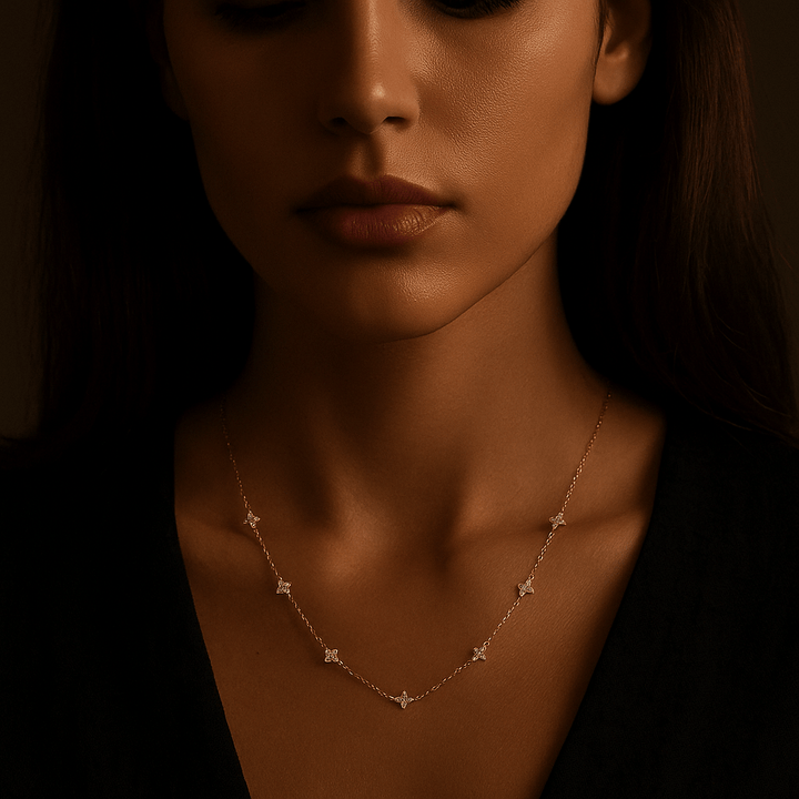Seher | Sterling Silver Gold-Plated Necklace