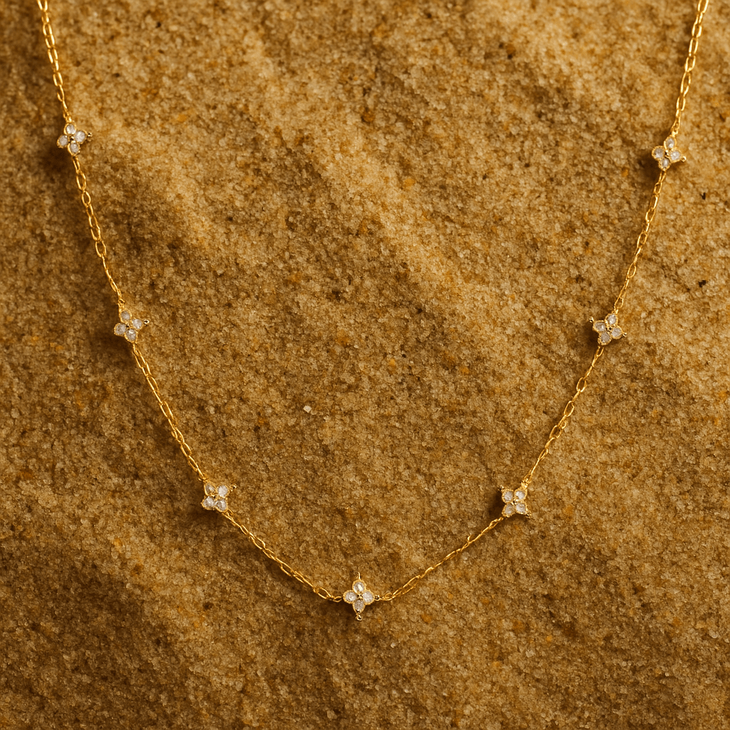 Seher | Sterling Silver Gold-Plated Necklace