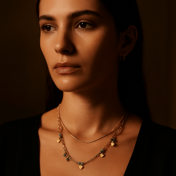 Maud | Gold-Plated Pearl Necklace