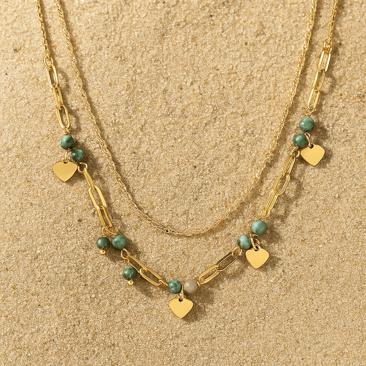 Maud | Gold-Plated Pearl Necklace