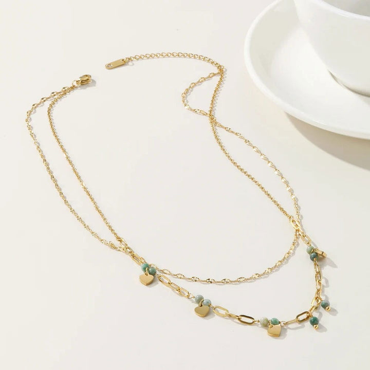 Maud | Gold-Plated Pearl Necklace