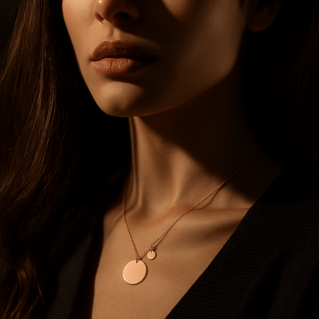 Addelyn | Sterling Silver Gold-Plated Necklace