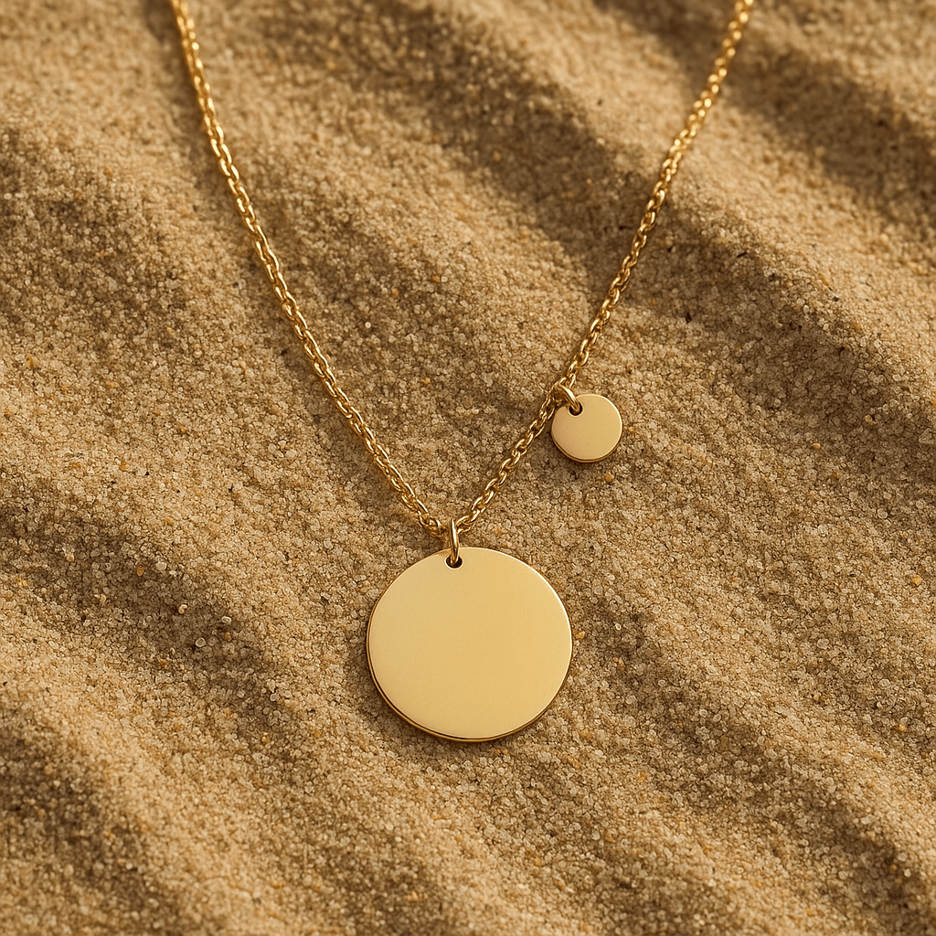 Addelyn | Sterling Silver Gold-Plated Necklace