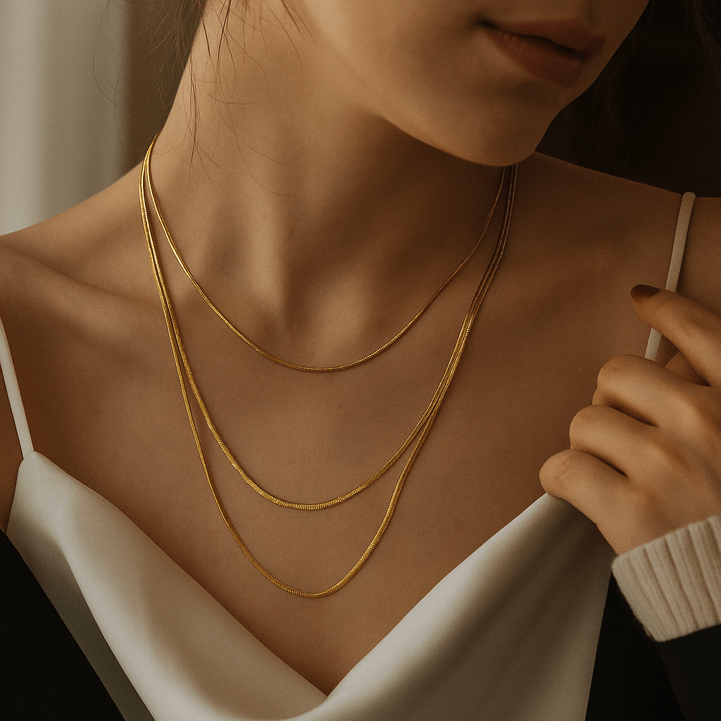 Ariela | Sterling Silver Gold-Plated Necklace