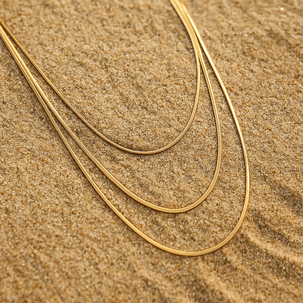 Ariela | Sterling Silver Gold-Plated Necklace