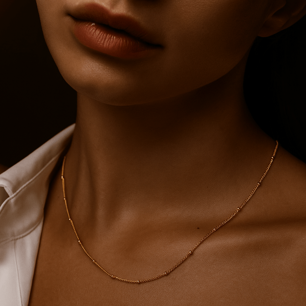 Sitara | Sterling Silver Gold-Plated Necklace