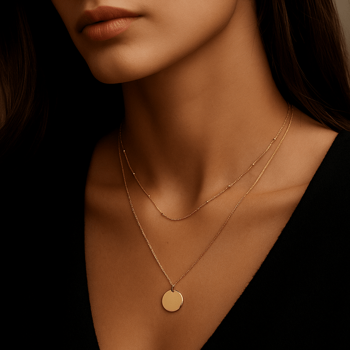 Rylah | Sterling Silver Gold-Plated Necklace