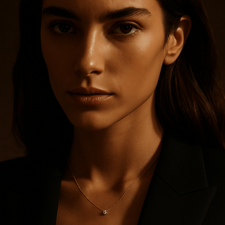 Rowen | Sterling Silver Gold-Plated Necklace