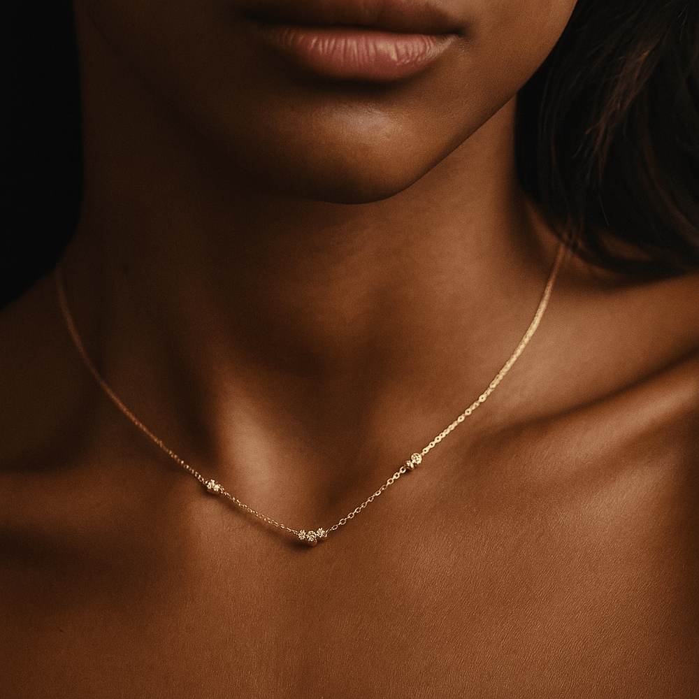 Lillyann | Sterling Silver Gold-Plated Necklace
