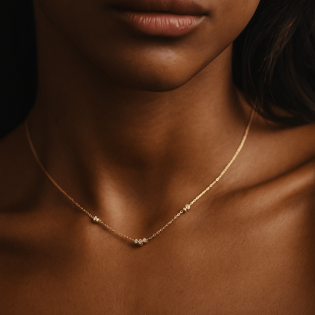 Lillyann | Sterling Silver Gold-Plated Necklace