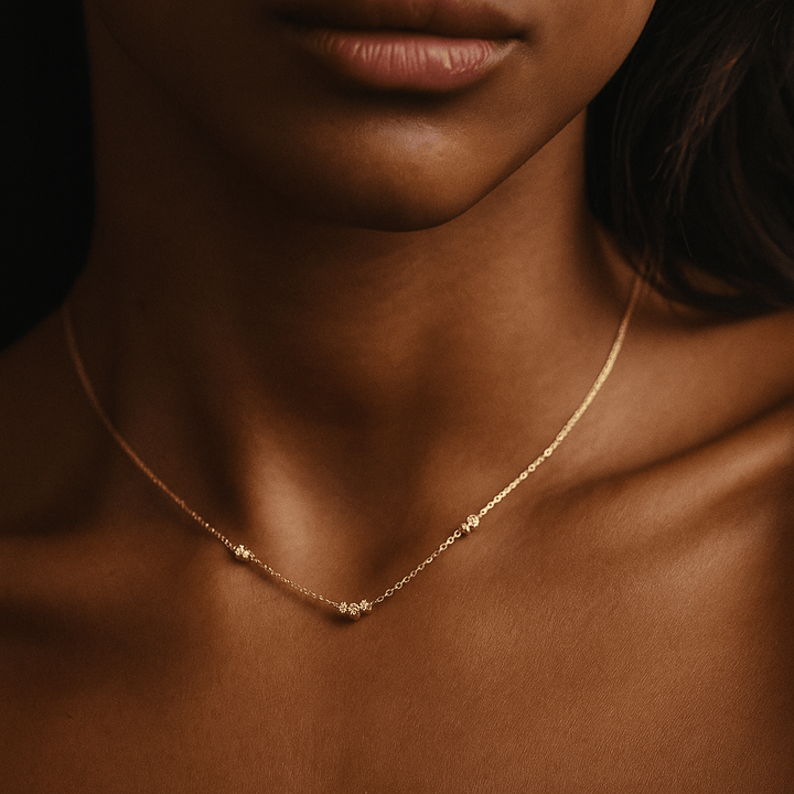 Lillyann | Sterling Silver Gold-Plated Necklace