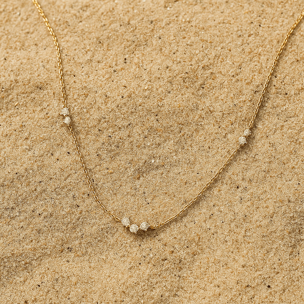 Lillyann | Sterling Silver Gold-Plated Necklace