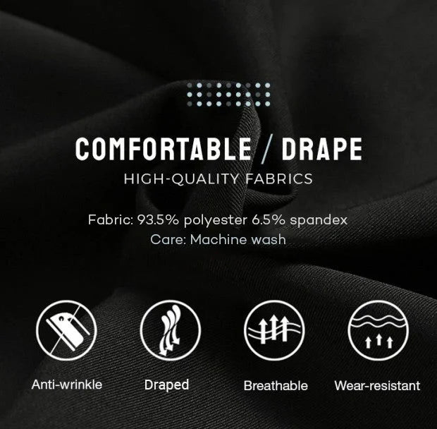 Ralf | Pantalon stretch à coupe décontractée