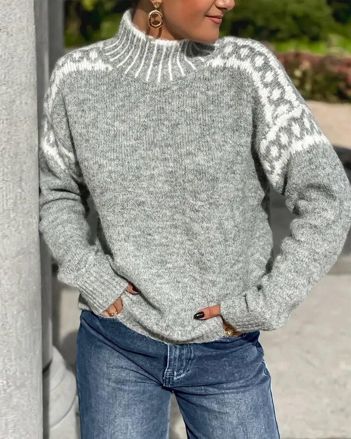Cosima | Nordic Knit Turtleneck Sweater