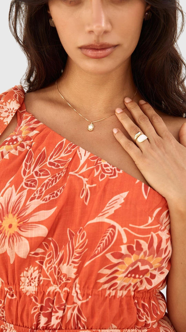 Zoelie | Gold-Plated Pearl Necklace