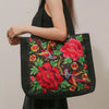 Carleigh | Embroidered Tote Bag