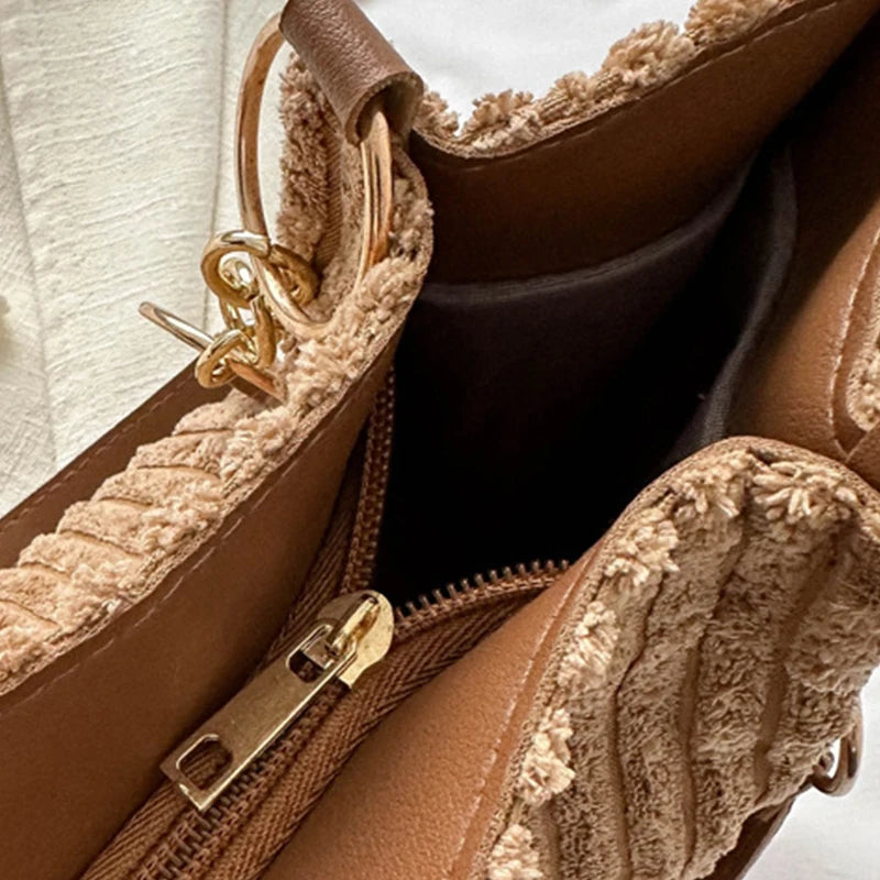 Onyx | Large Capacity Corduroy Tote Bag