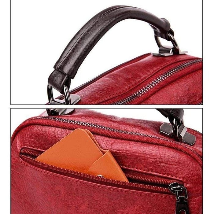 Iyra | Versatile Bag In Golden Cognac Shade
