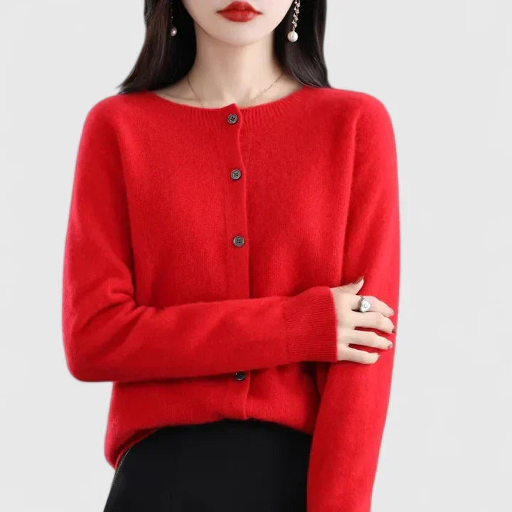 Nina | Classic Button Cardigan