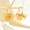 Lyly-Rose | Exaggerated Gold Hollow Earrings
