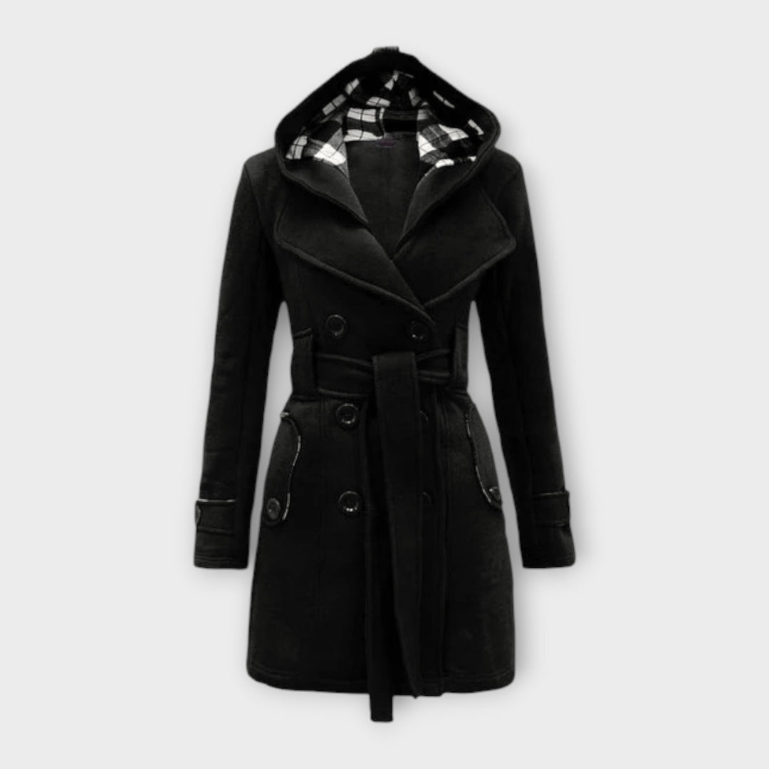 Savannah | Trench élégant à capuche